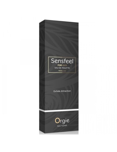 ORGIE - SENSFEEL EAU DE TOILETTE WITH PHEROMONE BOOSTER TRAVEL SIZE FOR MEN 10 ML