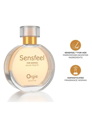 ORGIE - SENSFEEL FOR WOMAN PHEROMONE BOOSTER EAU DE TOILETTE 50 ML