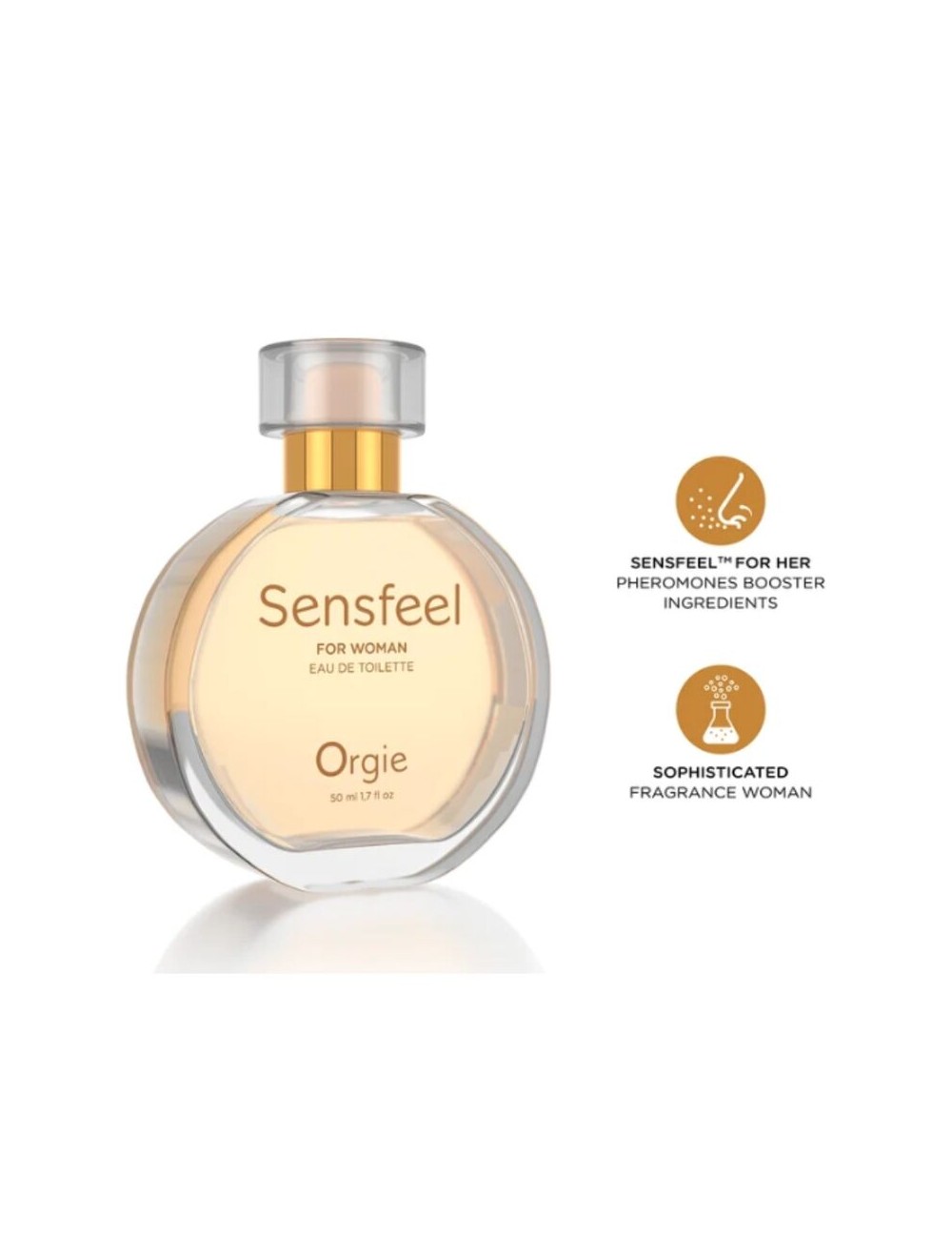 ORGIE - SENSFEEL FOR WOMAN PHEROMONE BOOSTER EAU DE TOILETTE 50 ML