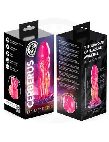 EPIC - CERBERUS DILDO MYTHOLOGICAL FIRE