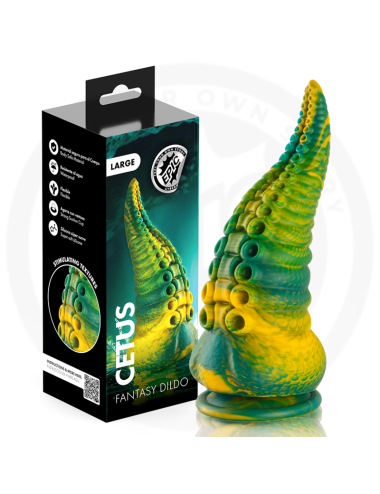 EPIC - CETUS GREEN TENTACLE DILDO LARGE SIZE