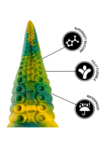 EPIC - CETUS GREEN TENTACLE DILDO LARGE SIZE
