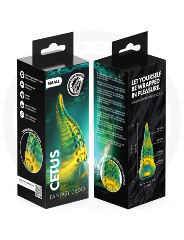 EPIC - CETUS DILDO GREEN TENTACLE SMALL SIZE