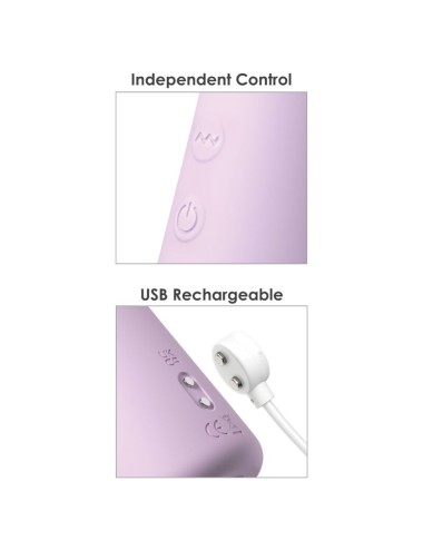 FANTASY FOR HER - FANTASY TWIST VIBRATOR TWISTMOTION WITH ROTATION AND PUSHING PURPLE