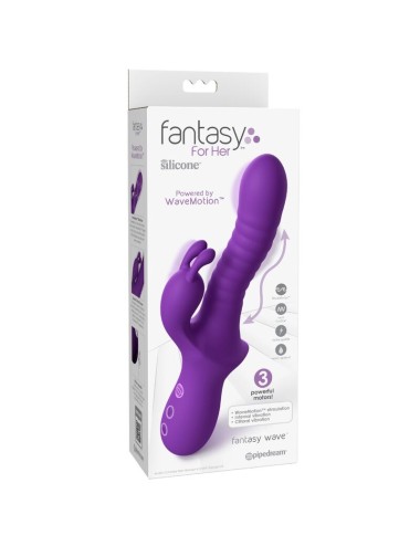 FANTASY FOR HER - FANTASY WAVE WAVEMOTION RECHARGEABLE VIBRATOR PURPLE