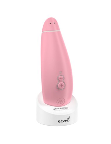 WOMANIZER - PREMIUM ECO SUCTION CLITORAL STIMULATOR 12 INTENSITY LEVELS ROSE