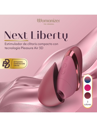 WOMANIZER - NEXT SUCTION CLITORAL STIMULATOR 14 INTENSITY LEVELS BORDEAUX