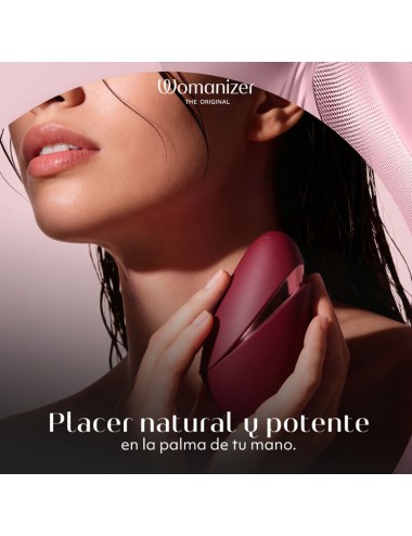 WOMANIZER - NEXT SUCTION CLITORAL STIMULATOR 14 INTENSITY LEVELS BORDEAUX