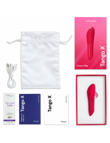WE-VIBE - TANGO X RECHARGEABLE BULLET VIBRATOR CHERRY RED