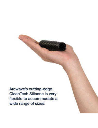 ARCWAVE - GHOST REVERSIBLE SILICONE STROKER BLACK