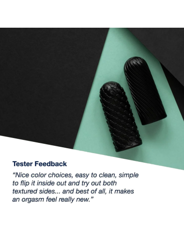 ARCWAVE - GHOST REVERSIBLE SILICONE STROKER BLACK