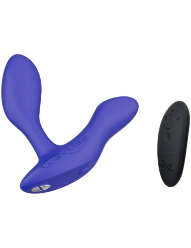 WE-VIBE - VECTOR+ DUAL-STIMULATION PROSTATE MASSAGER ROYAL BLUE