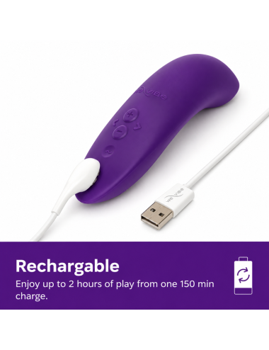 WE-VIBE - MELT 2 AIR-PULSE CLITORAL STIMULATOR PURPLE