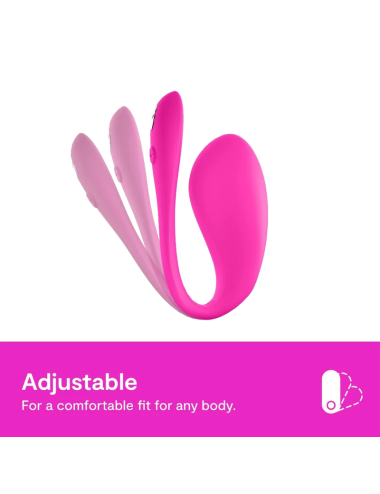 WE-VIBE - JIVE 2 WEARABLE EGG VIBRATOR ELECTRIC PINK