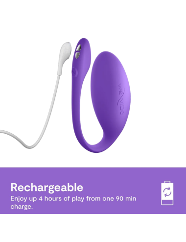 WE-VIBE - JIVE LITE APP-CONTROLLED WEARABLE EGG VIBRATOR PURPLE