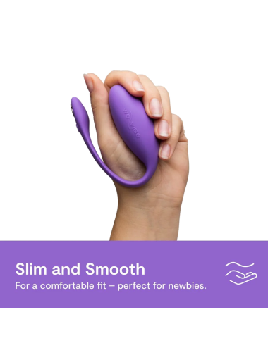 WE-VIBE - JIVE LITE APP-CONTROLLED WEARABLE EGG VIBRATOR PURPLE