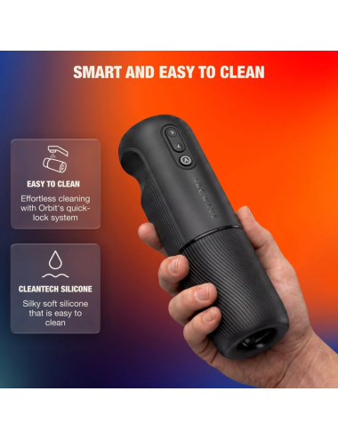 ARCWAVE - ORBIT 360° ROTATING MALE MASTURBATOR WITH APP CONTROL BLACK