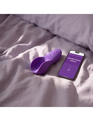 WE-VIBE - SHARED TOUCH DOUBLE-SIDED COUPLES VIBRATOR PURPLE