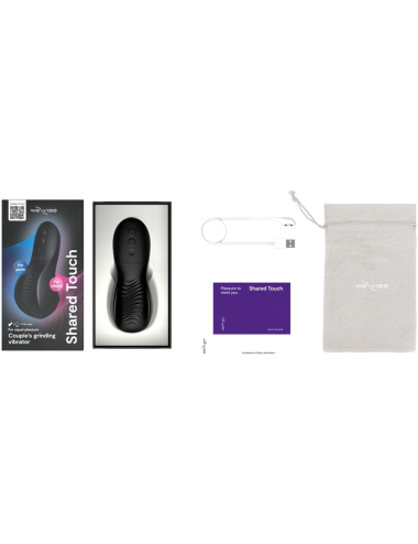 WE-VIBE - SHARED TOUCH DOUBLE-SIDED COUPLES VIBRATOR BLACK
