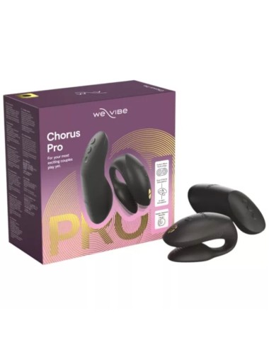 WE-VIBE - CHORUS PRO PREMIUM COUPLES VIBRATOR SATIN BLACK