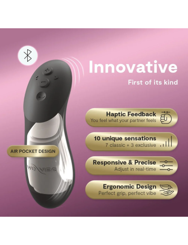 WE-VIBE - CHORUS PRO PREMIUM COUPLES VIBRATOR SATIN BLACK