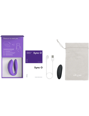 WE-VIBE - SYNC O WRAPPING-STIMULATION COUPLES VIBRATOR LIGHT PURPLE