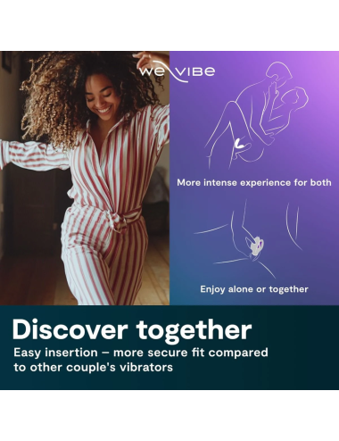 WE-VIBE - SYNC O WRAPPING-STIMULATION COUPLES VIBRATOR LIGHT PURPLE