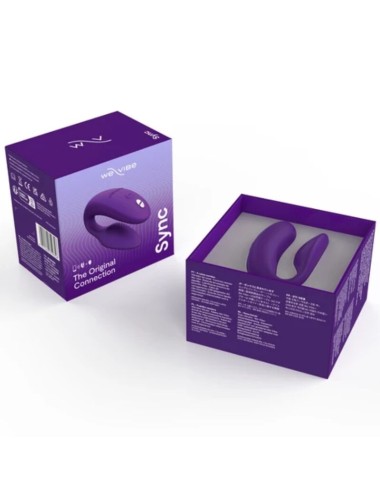 WE-VIBE - SYNC 2 ADJUSTABLE COUPLES VIBRATOR PURPLE